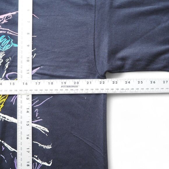 Vintage 1991 French Quarter New Orleans Jazz Single Stitch T-Shirt Men's L/XL - Picture 8 of 9